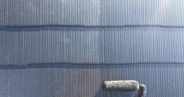 埼玉県越谷市　S様邸　外壁塗装・屋根塗装・付帯部塗装　スレート屋根　ファインパーフェクトベスト (2)