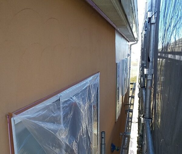埼玉県川口市　K様邸　屋根塗装　外壁塗装　モルタル外壁の塗装　水系ファインコートフッ素 (8)