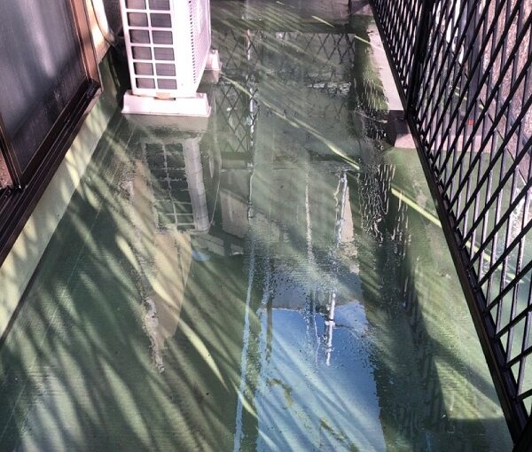 埼玉県鴻巣市　屋根塗装・屋根カバー工法・外壁塗装　下地処理　高圧洗浄 (4)