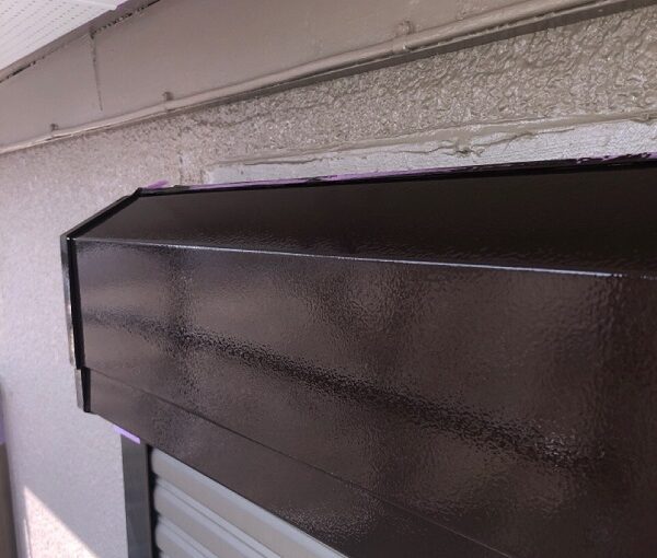 埼玉県鴻巣市　屋根塗装・屋根カバー工法・外壁塗装　シャッターボックス塗装　雨戸塗装 (6)