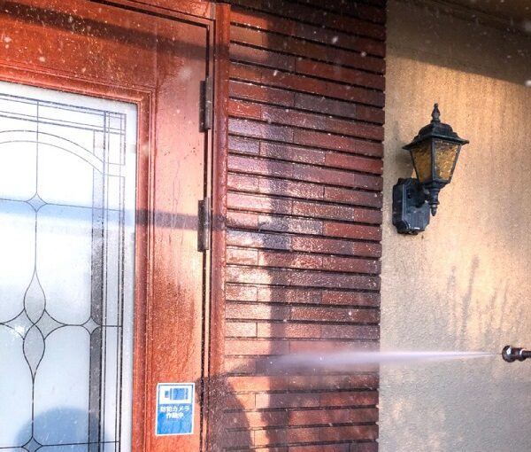 埼玉県鴻巣市　屋根塗装・屋根カバー工法・外壁塗装　下地処理　高圧洗浄 (8)