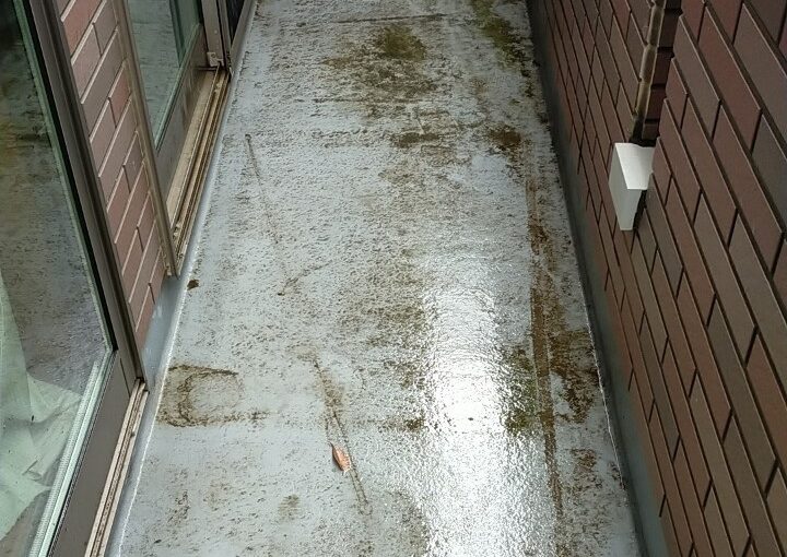 茨城県古河市　Y様邸　外壁塗装・付帯部塗装　下地処理　高圧洗浄 (3)