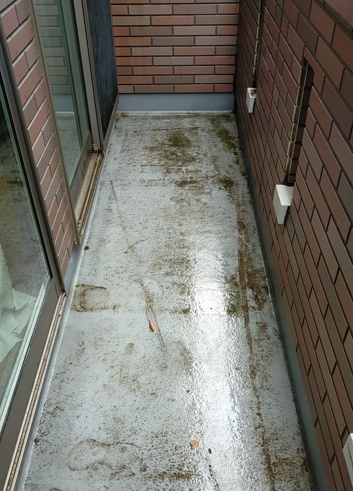 茨城県古河市　Y様邸　外壁塗装・付帯部塗装　下地処理　高圧洗浄 (3)