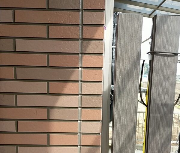 茨城県古河市　Y様邸　外壁塗装・付帯部塗装　劣化補修　ひび割れ、シーリング工事 (1)