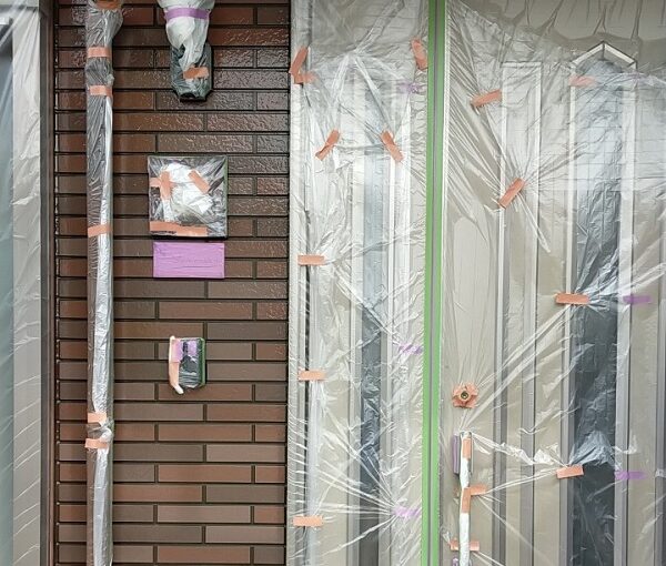 茨城県古河市　Y様邸　外壁塗装・付帯部塗装　外壁クリアー塗装　日本ペイント　ピュアライド UVプロテクト 4Fクリヤー (14)