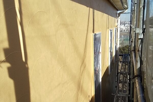 埼玉県川口市　K様邸　屋根塗装　外壁塗装　モルタル外壁の塗装　水系ファインコートフッ素 (4)